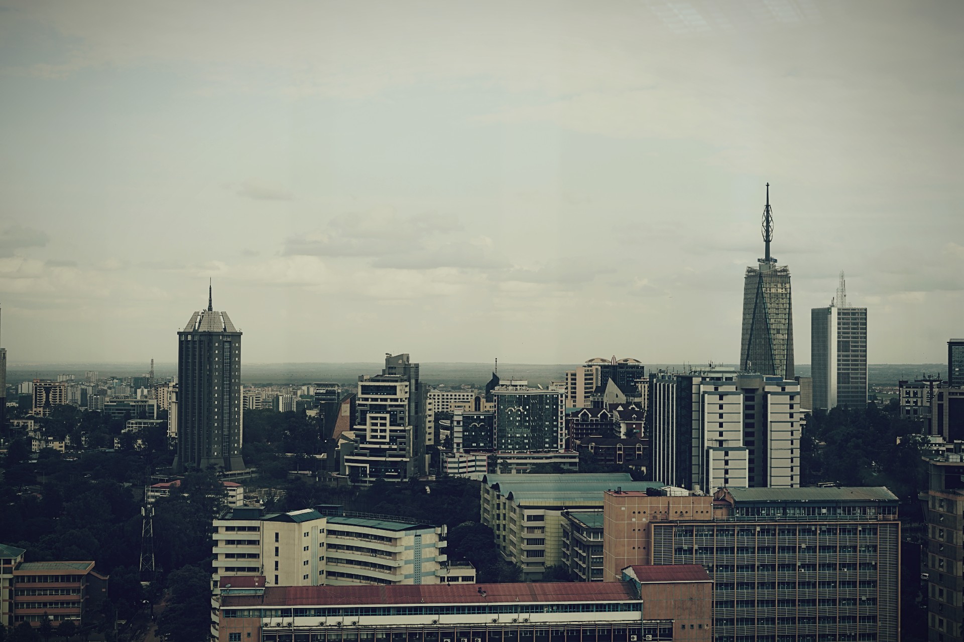 Nairobi from above